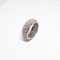 Wide Diamond Guard Ring