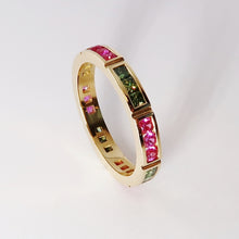 Load image into Gallery viewer, Square Cut Eternity Band
