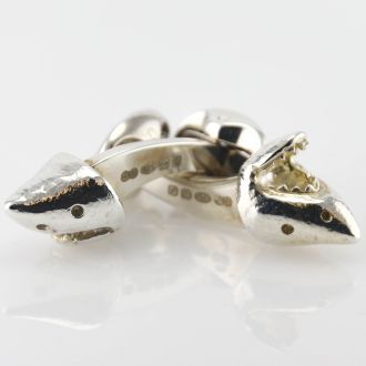 Sterling Silver Model Shark Head
